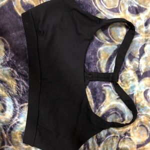 Forever21 High Impact Caged Bra medium black sport